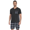 thumbnail image 1 of Iceglad Men's Pajamas Set Long Sleeve Sleepwear with Pockets Comfortable Lightweight Pjs Sets for Men, 1 of 7