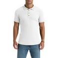 thumbnail image 1 of Iceglad Men's Polo Shirts Short Sleeve Casual Slim Fit Shirts, 1 of 10