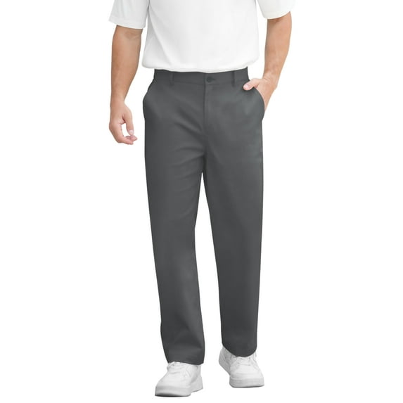 Iceglad Men's Stretch Cotton Straight Fit Casual Chino Pants