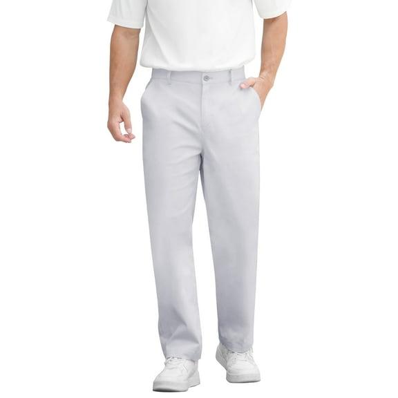 Iceglad Men's Stretch Cotton Straight Fit Casual Chino Pants