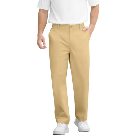 Iceglad Men's Stretch Cotton Straight Fit Casual Chino Pants