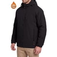 thumbnail image 1 of Iceglad Men's Thicker jacket Windbreaker, Full Zip Polyester Filled Sports Jacket with Pockets, Durable Outdoor Casual Outerwear for Fall Winter Layering, 1 of 8