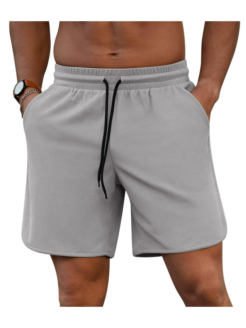 3rd Hill Mens Athletic Sweat Shorts Casual Stretch