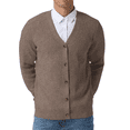 thumbnail image 1 of Iceglad Mens Cardigan Sweaters V-Neck Long Sleeve Soft Slim Fit Casual Buttons Knitted, 1 of 9
