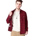 thumbnail image 1 of Iceglad Mens Flannel Plaid Shirts Long Sleeve Button Down Shirt Casual Shirts Work Shirts for Men, 1 of 4