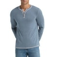 thumbnail image 1 of Iceglad Mens Henley Shirts Long Sleeve T Shirt Fashion Casual Slim V Neck Shirts, 1 of 9