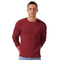 thumbnail image 1 of Iceglad Mens Pullover Sweater Soft Lightweight Casual Classic Crewneck Knitwear Sweaters with Ribbing Edge, 1 of 10