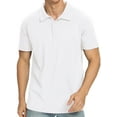 thumbnail image 1 of Iceglad Polo Shirts for Men Short Sleeve Soft Cotton Collared Shirt, 1 of 8