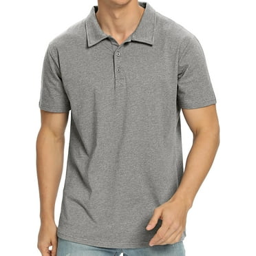 Srinalash Polo Shirts for Men Men's Eversoft Cotton Short Sleeve Pocket ...