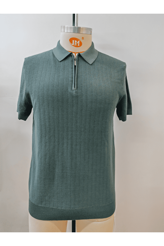 Polo Shirts for Men Short Sleeve Soft Cotton Collared Shirt