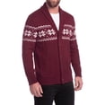 thumbnail image 1 of Iceglad Men's Shawl Collar Cardigan Sweater Button Down Long Sleeve Knitwear Casual Knit Sweater with Pockets for Fall Winter, 1 of 8