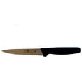 thumbnail image 1 of Icel Cutlery Stiff Boning Knife with Extra Wide Serrated Blade, 5-1/2-Inch, Black, 1 of 2