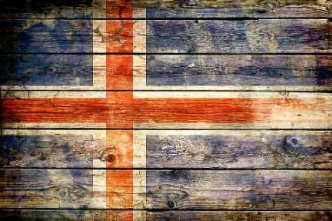 Iceland 2 Canvas Art - John H Robins (12 x 18)