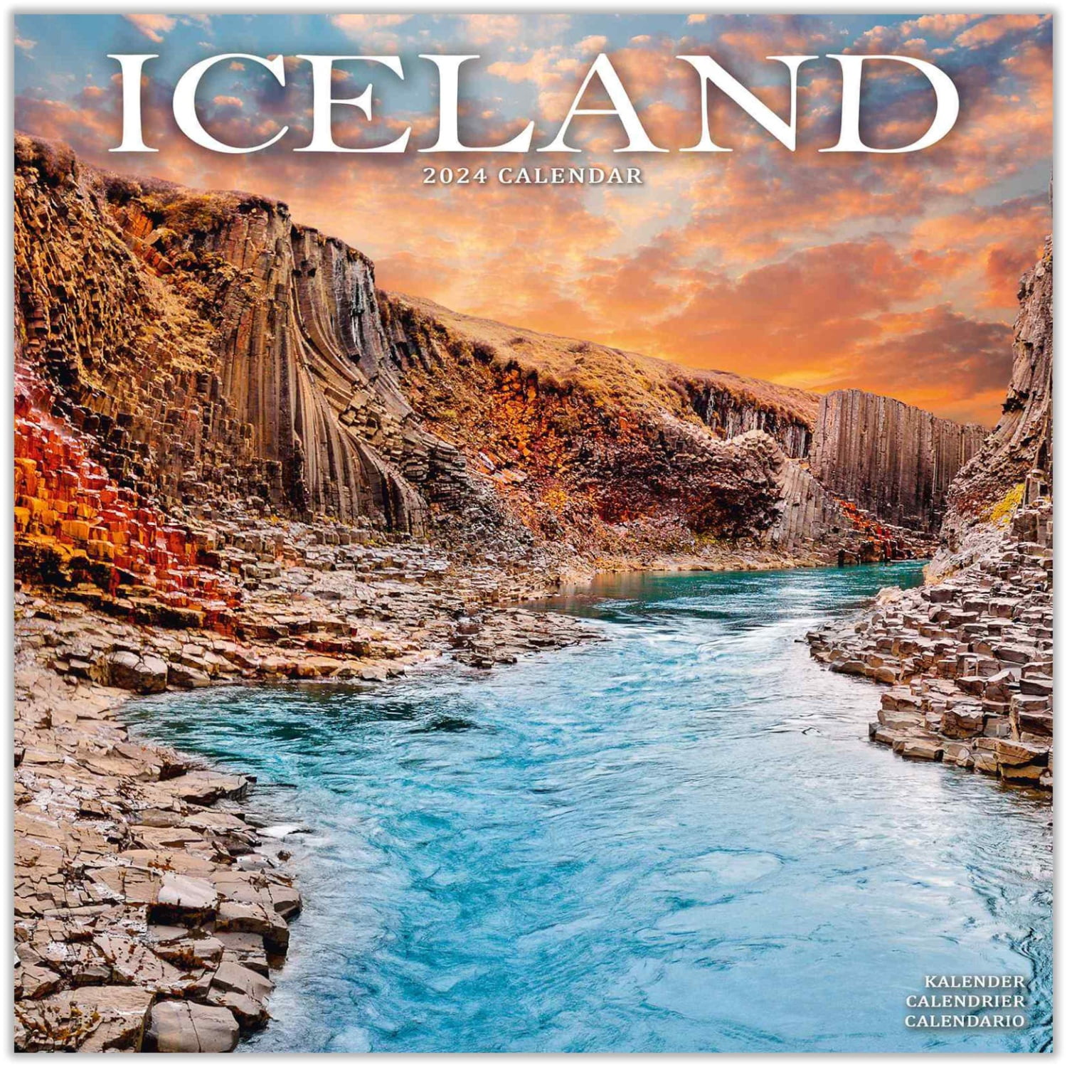 Iceland Calendar 2024 Iceland Premium Wall Calendar 2024