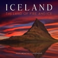 Iceland Calendar 2025 Land of Fire and Ice 12" x 24" Icelandic