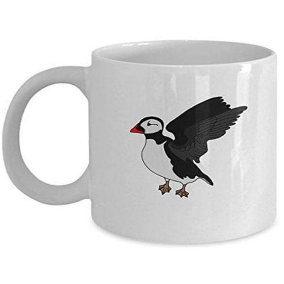 Iceland 11 oz Coffee Mug - Puffin Gifts White Ceramic