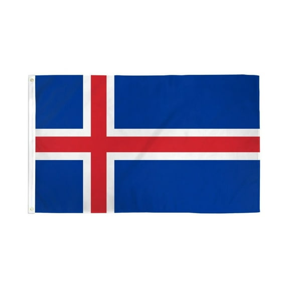 Iceland Flag 3x5ft Poly