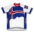 thumbnail image 1 of Iceland Flag Short Sleeve Cycling Jersey  for Women - Size XL, 1 of 3