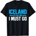 thumbnail image 1 of Iceland Icelandic Travel Souvenir Funny Gift T-Shirt, 1 of 4
