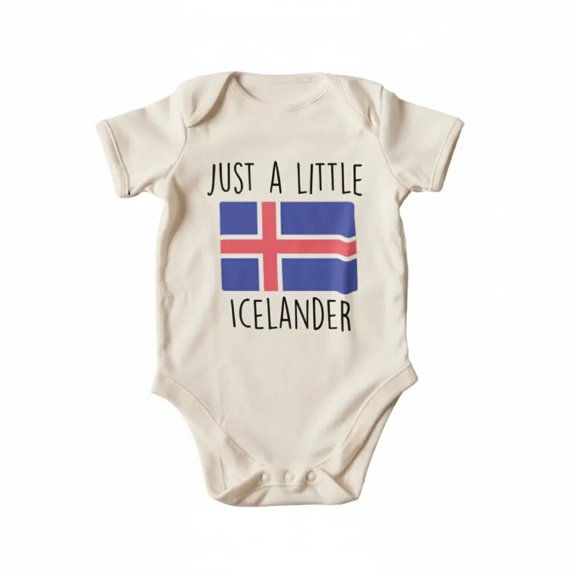 Iceland Newborn Baby Bodysuit