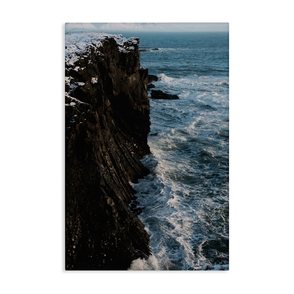 Stupell Industries Contemporary Iceland Peninsula Cliff Canvas Art, 30 x 45, by Jade Sharp Photo