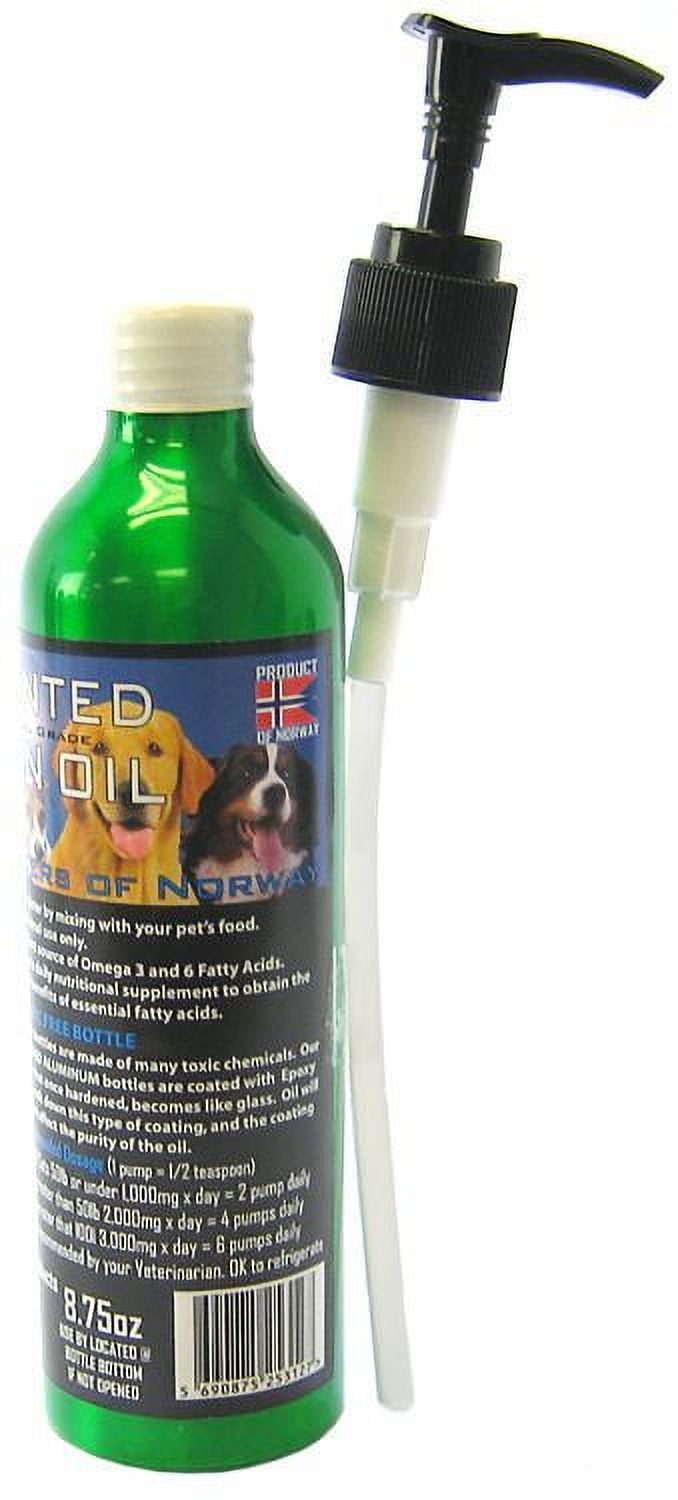 Iceland Pure Salmon Oil [Dog, Nutritional Supplements] 8.75 oz