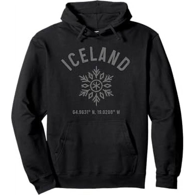 Iceland Reykjavik Vintage Icelandic Souvenir Pullover Hoodie