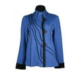 thumbnail image 1 of Icelandic Design Hepburn Jacket Petite Size PL Blue, 1 of 1