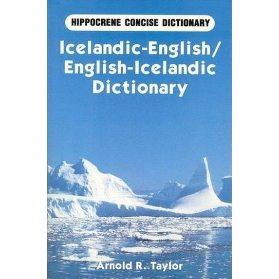 Pre-Owned Icelandic-English/English-Icelandic Concise Dictionary (Paperback) 0870528017 9780870528019