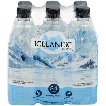 Icelandic Glacial Natural Spring Water, 6 Pack 16.9 fl. oz. Bottles