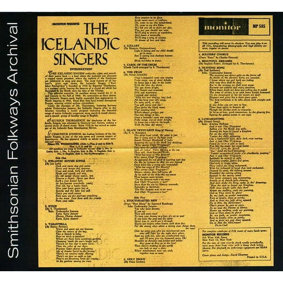 Icelandic Singers - The Icelandic Singers - Music & Performance - CD
