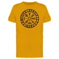 thumbnail image 1 of Icelandic Vegvisir Compass T-Shirt Men -Image by Shutterstock, Male 3X-Large, 1 of 2