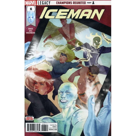 Iceman (3rd Series) #6 VF ; Marvel Comic Book