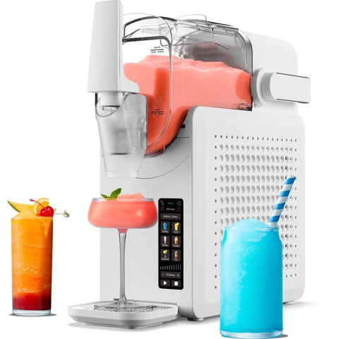 Iceman by Chefman Slush-Ease MAX 90oz Slushy Maker with 64oz Liquid Capacity - White