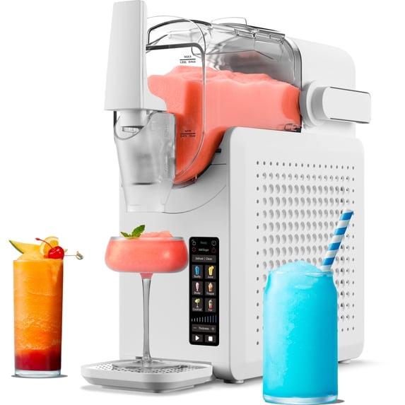 Iceman by Chefman Slush-Ease MAX 90oz Slushy Maker with 64oz Liquid Capacity - White