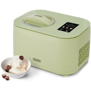 Iceman Trio Ice Cream, Frozen Yogurt, and Italian Ice Maker, No Pre-Freezing, Two Inserts Included - Pistachio