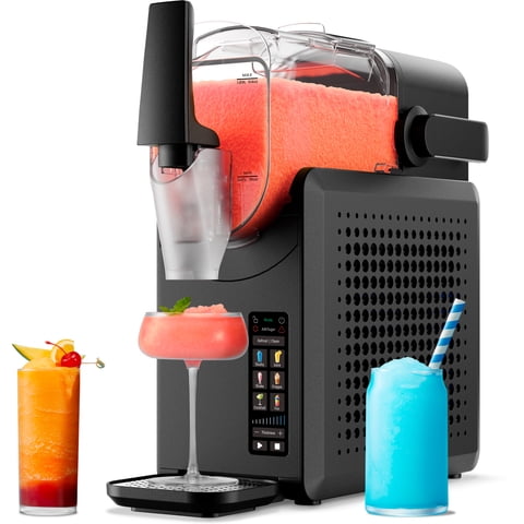 Iceman by Chefman Slush-Ease MAX 90oz Slushy Maker with Touch Controls and 5 Functions – Black