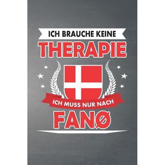 Ich Brauche Keine Therapie Ich Muss Nur Nach Fan�: Liniertes Notizbuch Mit 120 Seiten F�r Eintr�ge Aller Art Zum Selberschreiben Und Gestalten - Ebenf Paperback