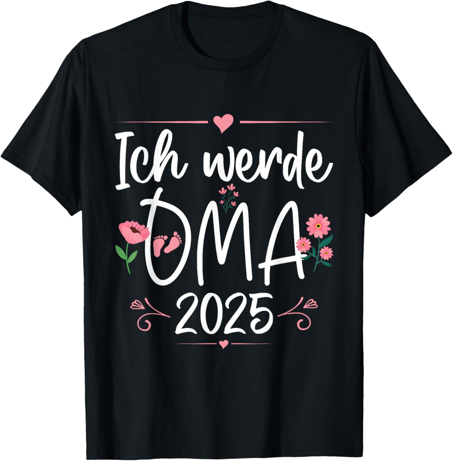 Ich werde Oma 2025 Pregnancy Announcement Grandma 2025 TShirt
