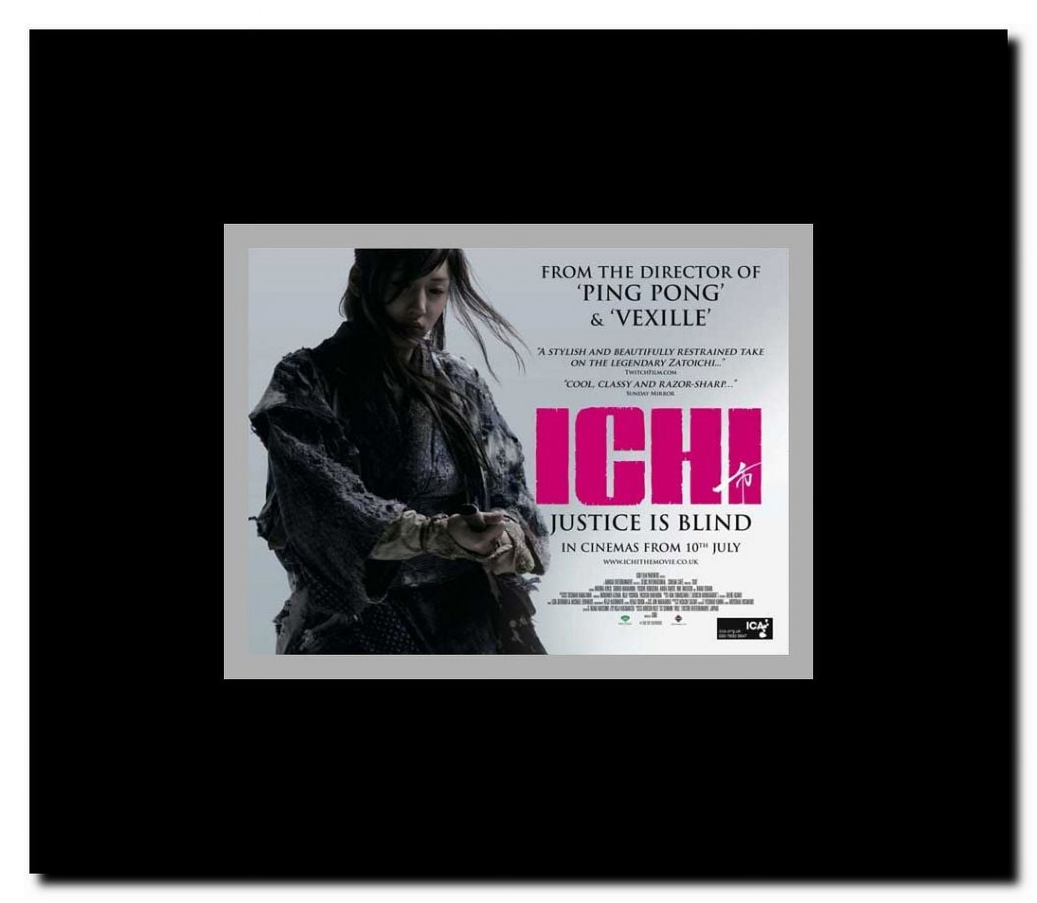 Ichi Framed Movie Poster