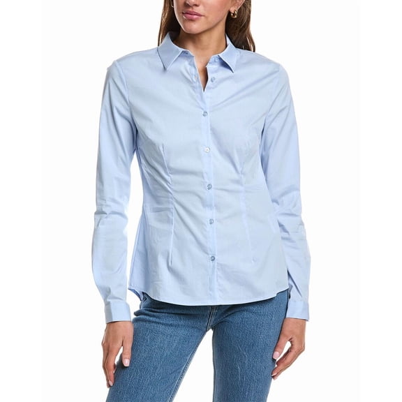 Ichi womens Ihdima Shirt, 36, Blue