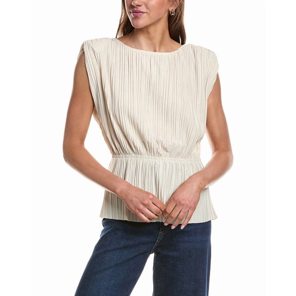 Ichi womens Ihmikala Sleeveless Top, XXL, White