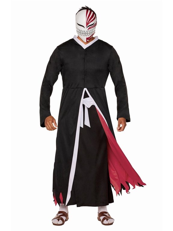 InSpirit Designs, LLC Bleach Ichingo Robe With Mask Adult Costume | X-Large Unisex