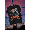 thumbnail image 1 of Ichigo Kurosaki Bankai, Bleach Manga Anime Shirt,Purple color,size L, 1 of 5