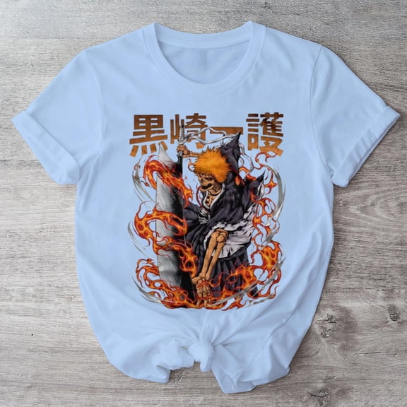 Ichigo Kurosaki Shirt, Bleach Shirt, Anime Shirt, Graphic T-Shirt