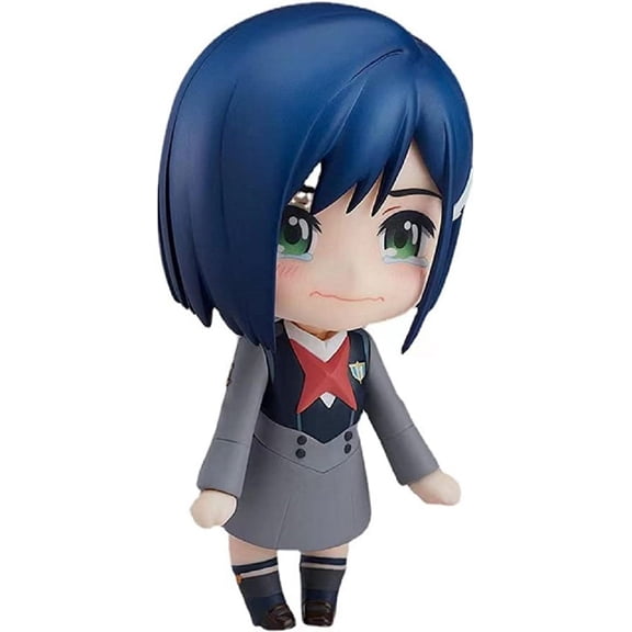 Ichigo Q Version Nendoroid Action Figure with Replacement Face and Detachable Joint Parts Anime Figurines PVC Cartoon Character Model 3.9 Inche