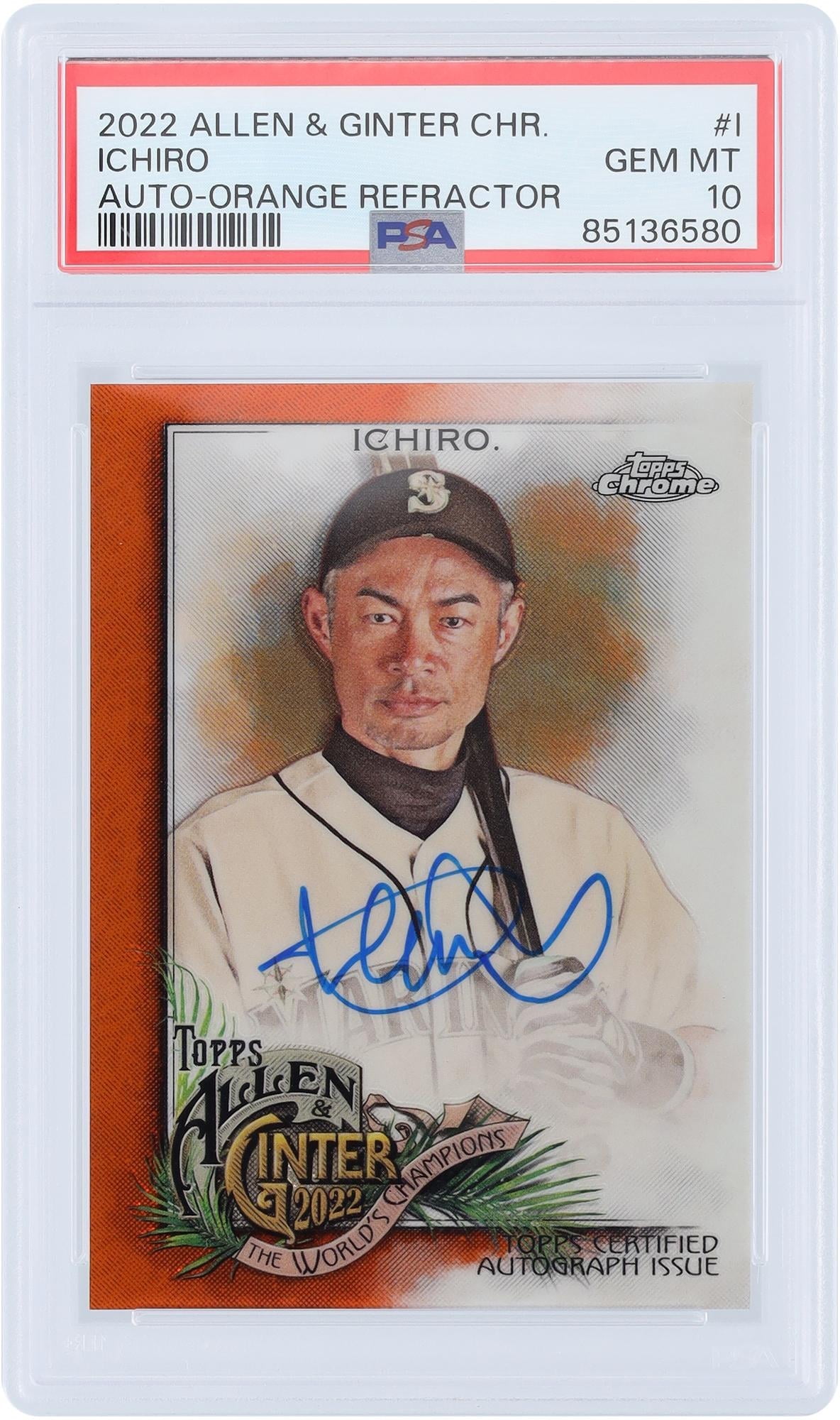topps2021 Project70 イチロー　PSA10 PSA10世界で8枚イチロー Ichiro 2021TOPPSPROJECT70 - メルカリ
