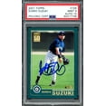 thumbnail image 1 of Ichiro Suzuki Autographed 2001 Topps Rookie Card #726 Seattle Mariners PSA 9 Auto Grade Gem Mint 10 PSA/DNA #60417738, 1 of 2