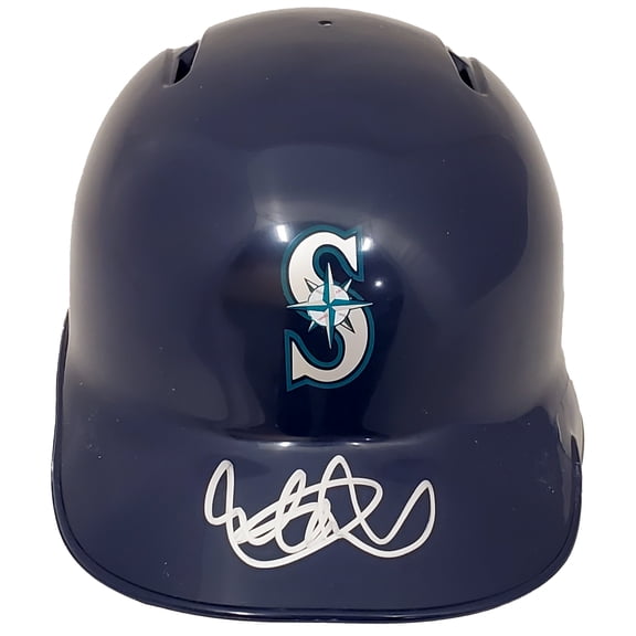 Ichiro Suzuki Autographed Seattle Mariners Batting Mini Helmet IS Holo 190510