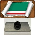 thumbnail image 1 of Ichkeria Flag Scroll Novelty Metal Hat Pin 1.5" x 0.75" Hat Pin (PIN), 1 of 1